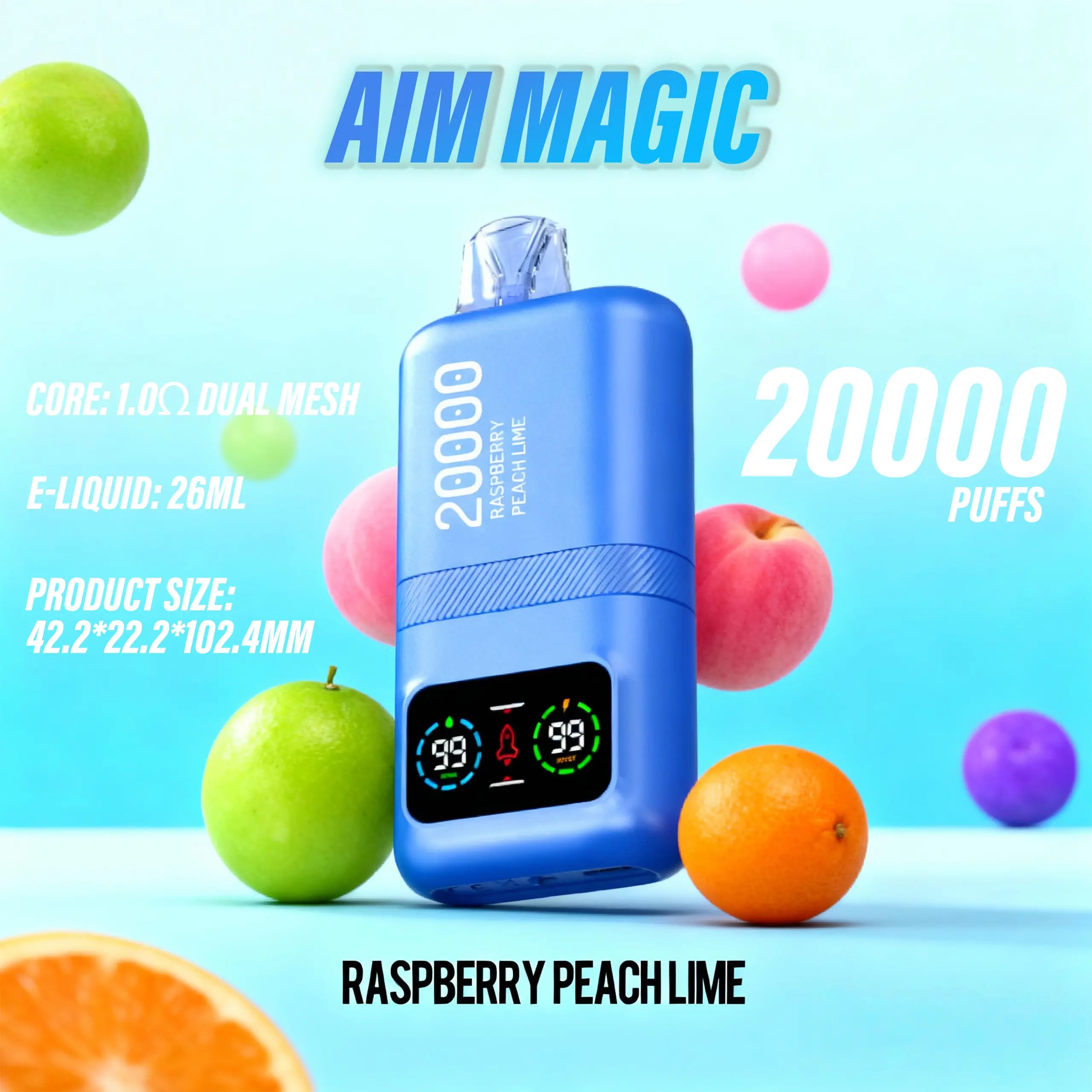 AIVONO AIM MAGIC 20000 PUFFS METALLIC PAINT