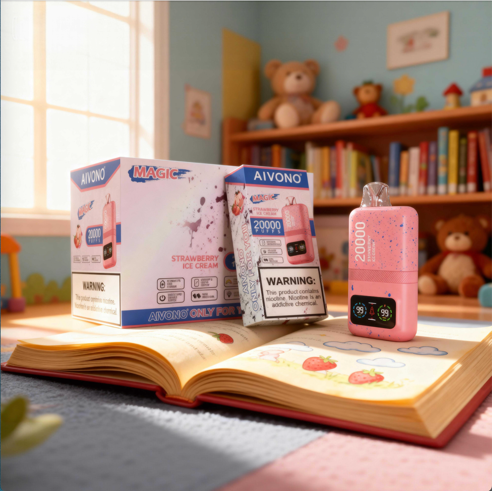 AIVONO AIM MAGIC 20000 PUFFS DOUBLE WIRE MESH