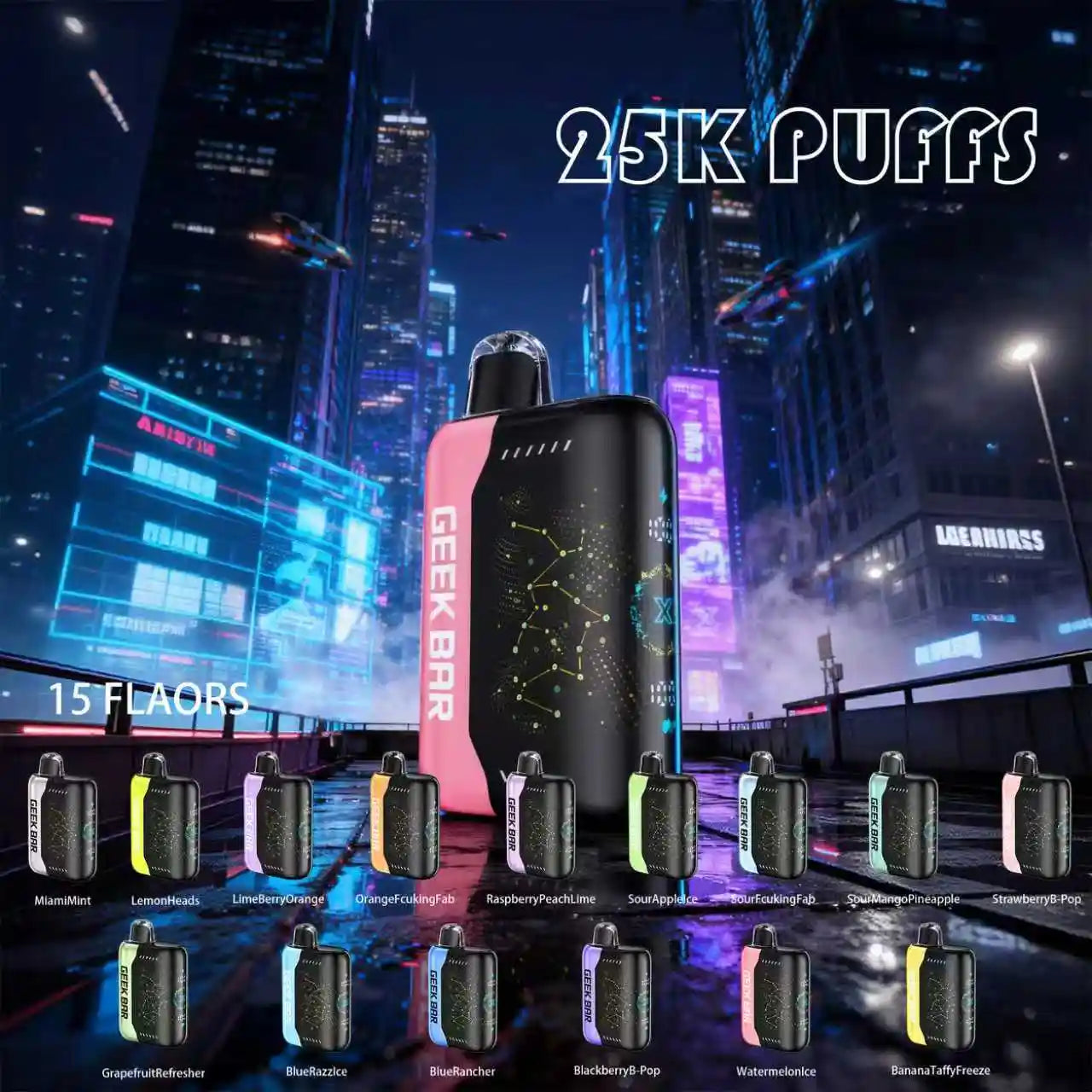 GEEK BAR PULSE X 25000 PUFFS