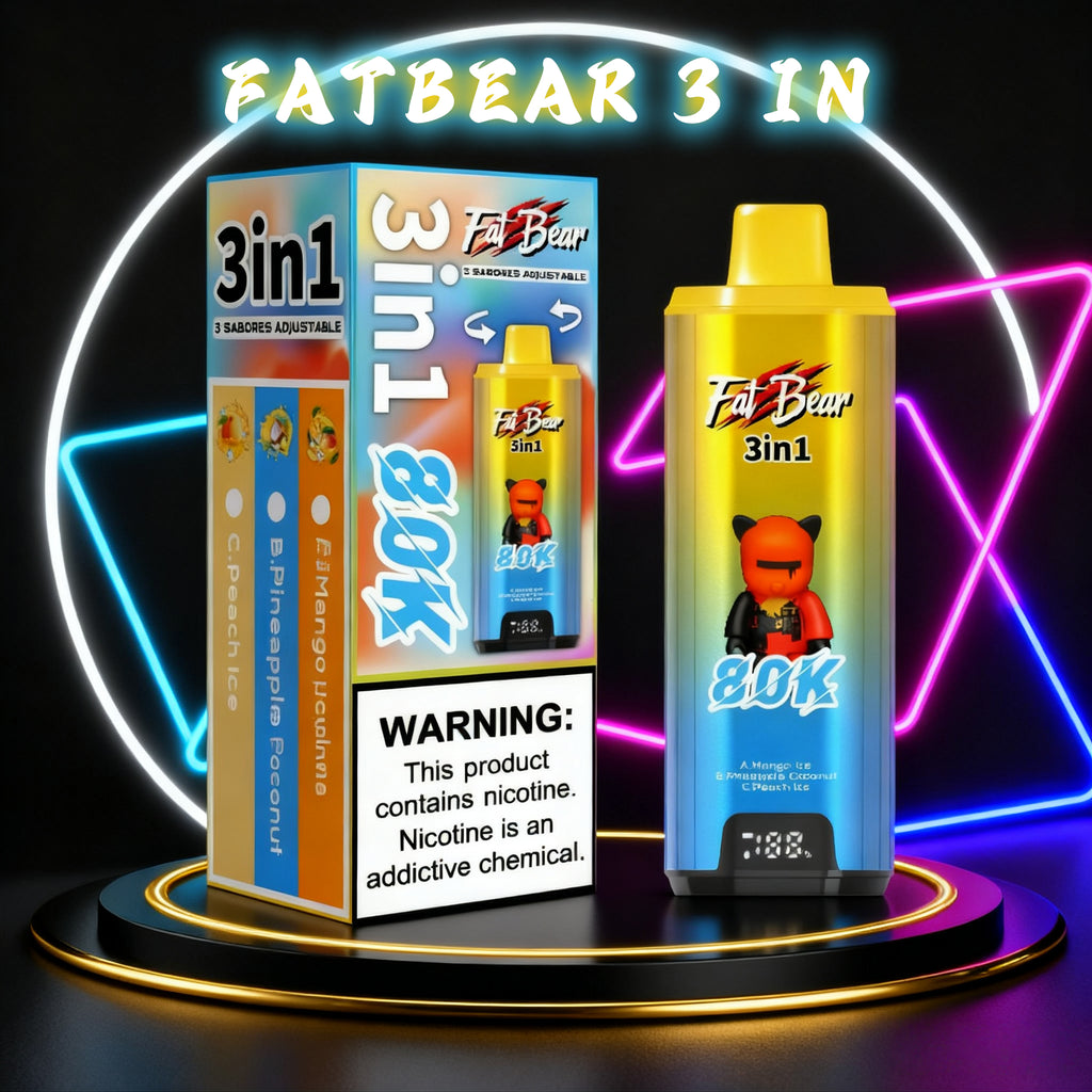AIVONO AIM FATBEAR 80000 PUFFS 3-IN-1