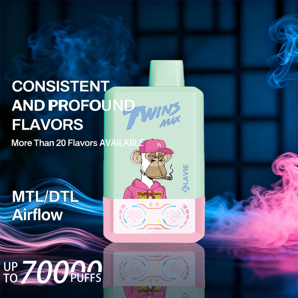 LAVIE TWINS MAX 70000 PUFFS