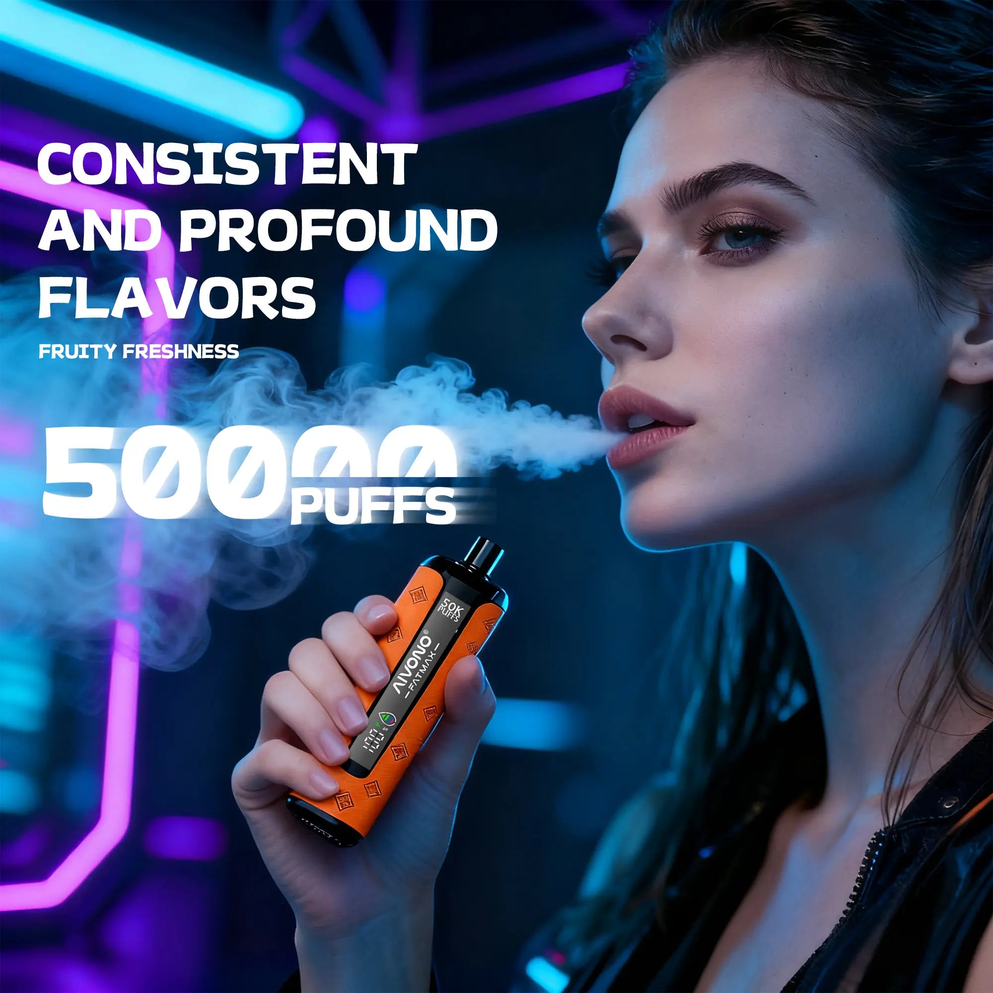 AIVONO AIM FATMAX 50000 PUFFS