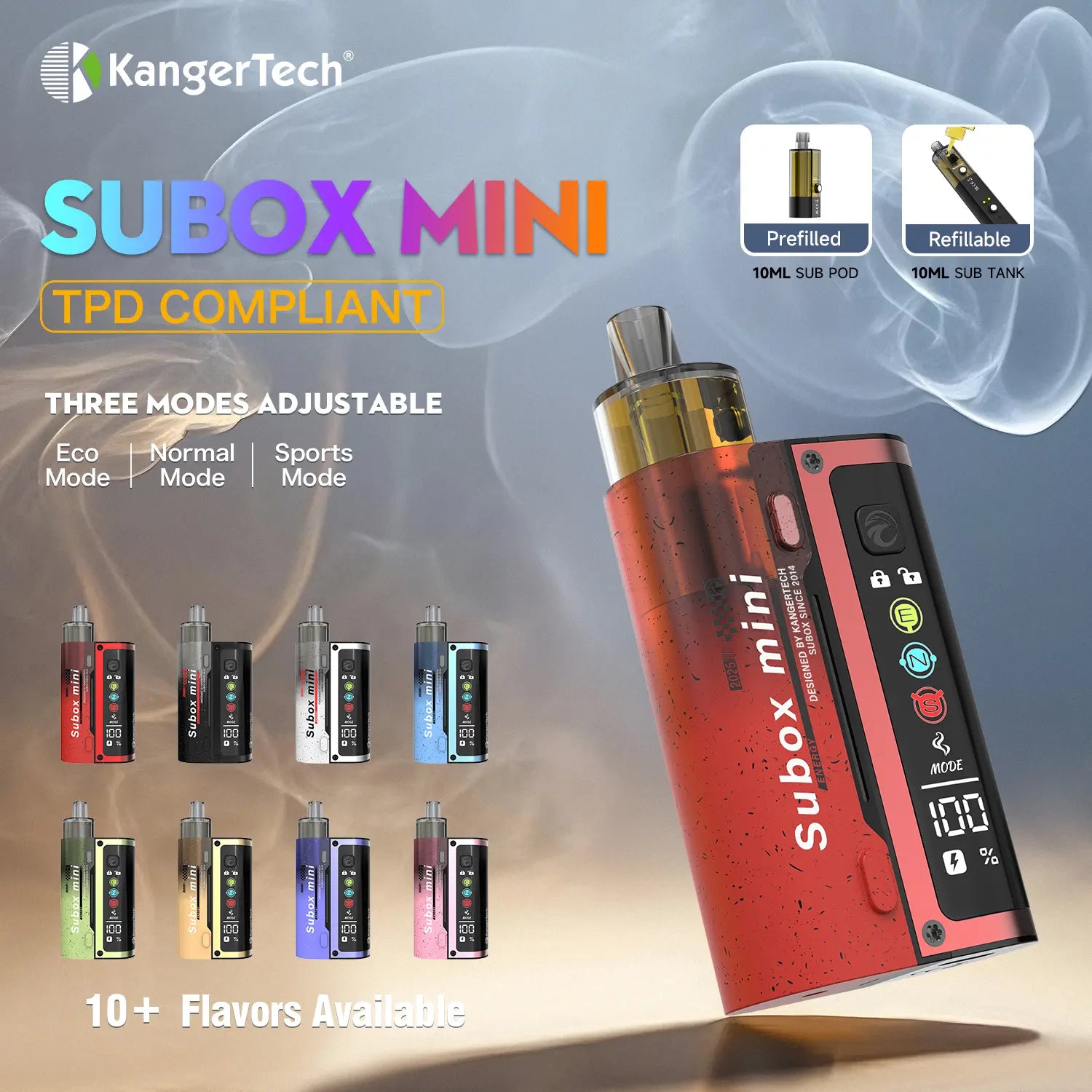 KANGERTECH SUBOX MINI 50000 PUFFS